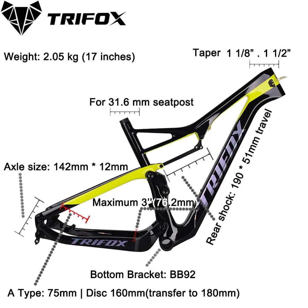 TRIFOX карбоновая mtb рама 29er карбоновые дисковые тормоза MTB велосипедная Рама T1000 UD матовая карбоновая рама