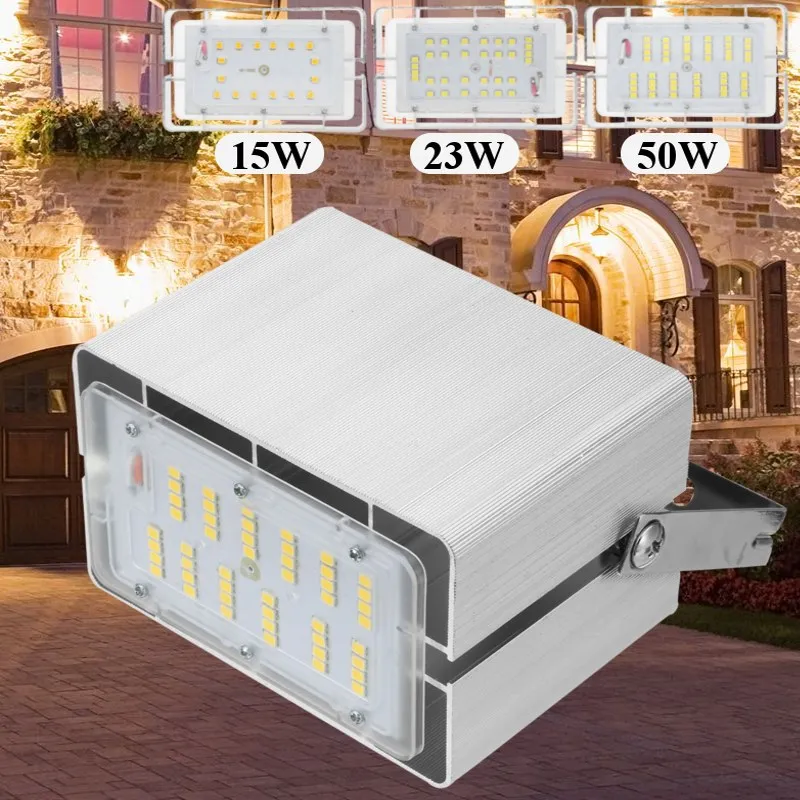 

Smuxi LED Flood Light Projector IP65 WaterProof 15W 23W 50W 220V LED FloodLight Spotlight Outdoor Garden Wall Lamp