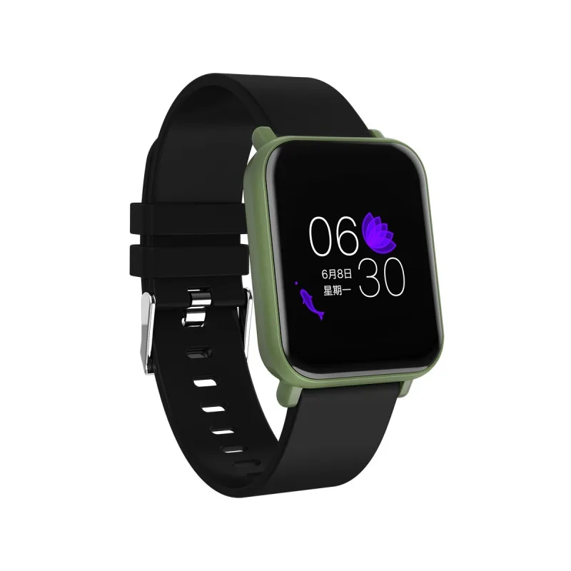 Black Silicone Band R6 Смарт-часы Bluetooth 4,0 Шагомер здоровья Relogios спортивные Смарт-часы вызов напоминание о частоте пульса крови Давление мониторы Смарт часы - Цвет: Black Silicone Band