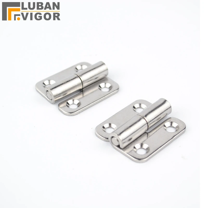Left Handed 6Pcs 1.5 Lift Off Door Hinges Heavy Duty Window Detachable Hinge 304 Stainless Steel for Internal External Doors