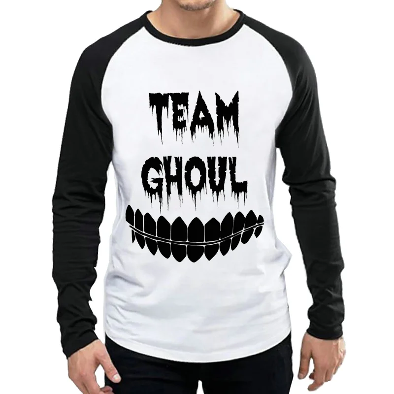 

Tokyo Ghoul T Shirt Long Sleeve Mens Fashion White Color Anime Tokyo Ghoul Sign T-shirt Tops Tees tshirt Full Sleeve T-shirt