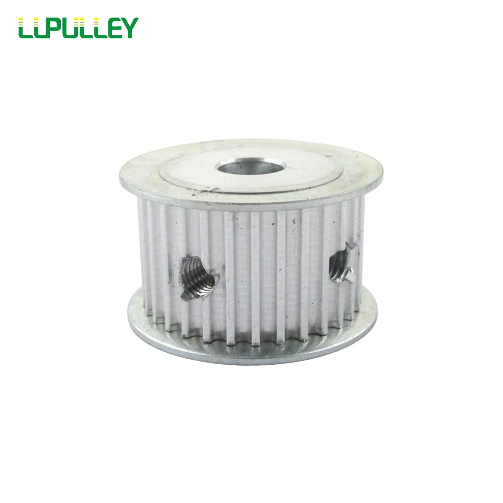 LUPULLEY HTD3M ременный шкив 24T диаметр 5/6/6,35/8/10/12/14 мм ремень Ширина 16 мм синхронный мотор для центрального движения колеса Алюминий сплава 1 шт