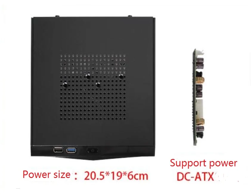 M05 MD03 MD01 компьютерный корпус ITX шасси небольшой мини горизонтальный для htpc маленький компьютерный чехол