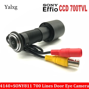 

Door Eye Hole CCTV Analog Mini Home Peephole Camera 700TVL 1/3" Sony Effio-E CCD 4140+811\810 Mini Wired Color Security Camera