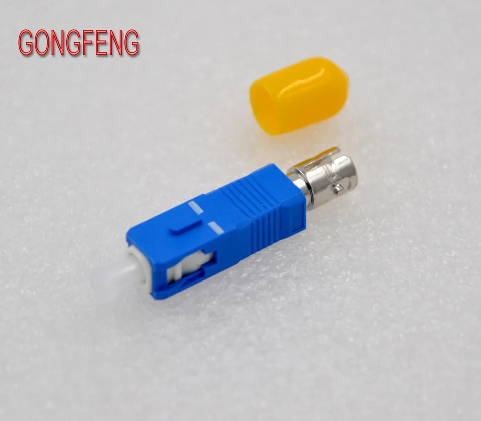 GONGFENG 10 шт. новый оптический волоконный соединитель одномодовый ST/ UPC К SC/UPC фланец