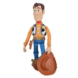 Disney Pixar Toy Story 3 4 говорящие Вуди и Джесси фигурки ткань модель тела кукла Ограниченная Коллекция игрушки подарки для детей