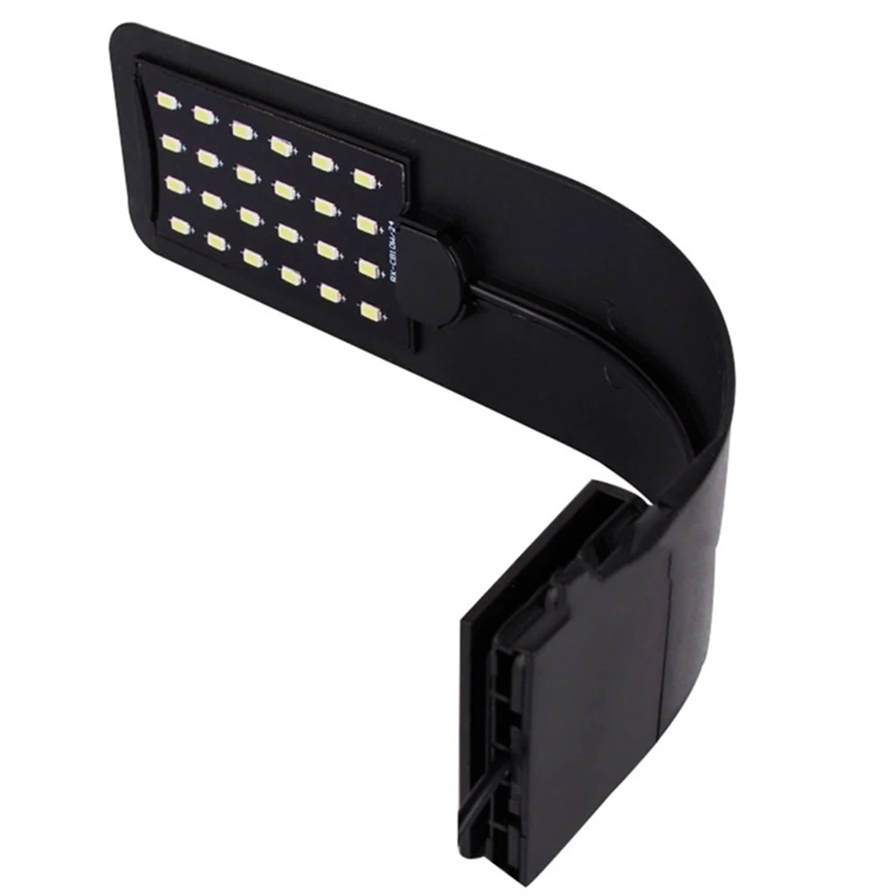 New Super Slim LED Aquarium Light Plants Grow Lighting Waterproof Clip on Lamp Aquarium Accessories Decoration