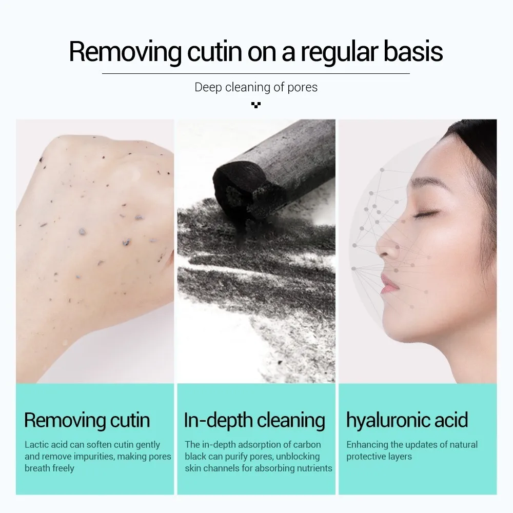 BAIMISS Face Cleansing Mousse Facial Deep Cleanser Brush Acne Treatment Blackhead Spots Removal Moisturizing Whitening Skin Care