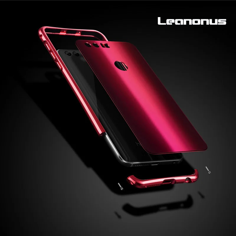 

Leanonus Metal Case for Huawei Honor8 Honor 9 V9 Hybrid Armor Hard Case Screw-up Casing For Honor8 Pro V9 Dropproof Fundas Capa