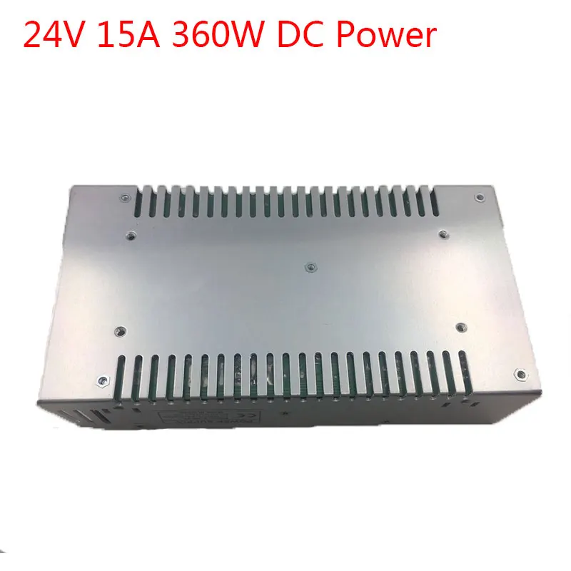 1 единица DC 24V 15A 360W 24v 3528 полосы регулируется Питание импульсный источник AC 110 220V
