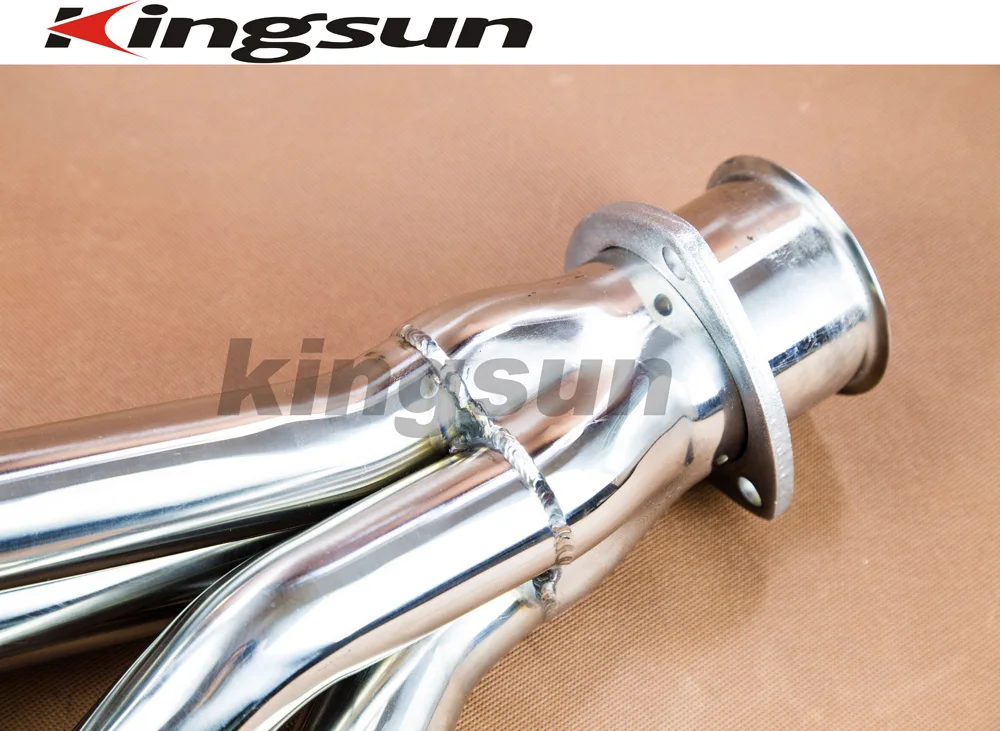 Kingsun Гонки нержавеющей clipster выпускной коллектор заголовок для Chevy небольшой Bolck