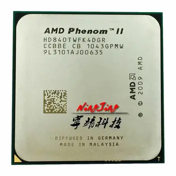 

AMD Phenom II X4 840T 2.9 GHz Quad-Core CPU Processor HD840TWFK4DGR Socket AM3