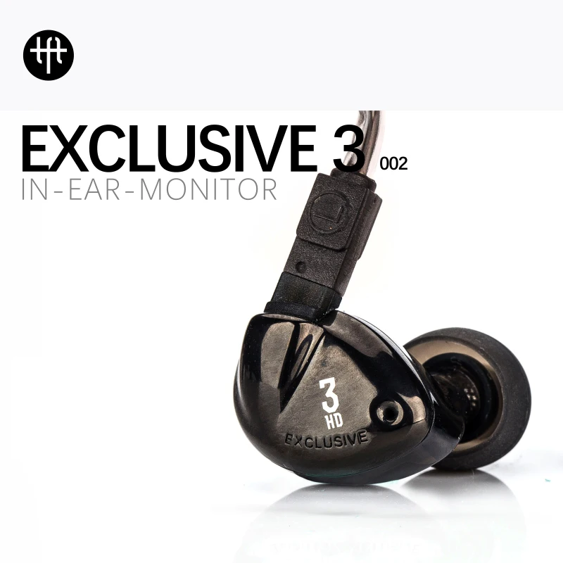 

The Fragrant Zither TFZ EXCLUSIVE 3 Ear Hook Wired Earphone HIFI Earphones Monitor Headset 9 MM Portable Noise Cancelling 2017