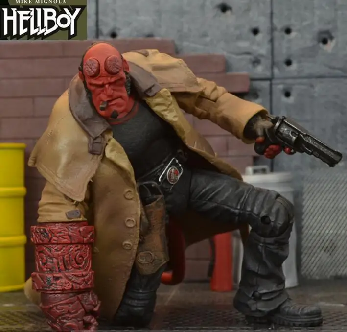 " Hellboy 18 см BJD ПВХ фигурка модель игрушки для детей