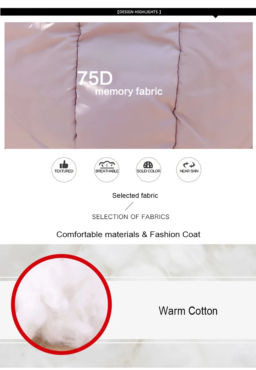 Winter Women Short Parkas Coat Warm Hooded cotton Outwear Thicken Plus Size Loose Type Down with 4 Colors for 2018 New Arrival (2)