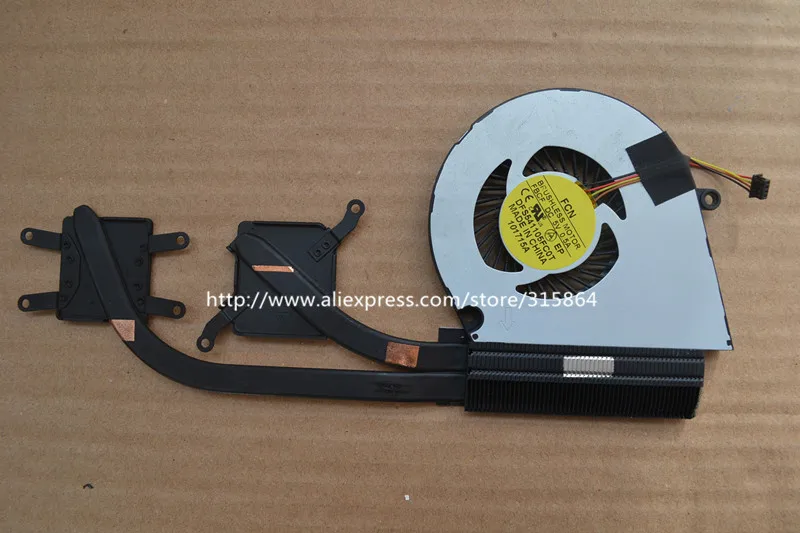 New laptop cpu cooling fan for HP Envy 4 ENVY4 ENVY6 686579-001 with heatsink | Компьютеры и офис