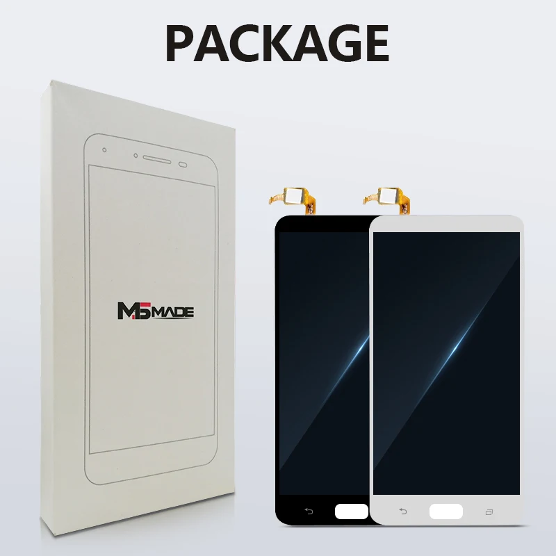 Ceny Oryginalny Asus Zenfone 4 Max ZC554KL LCD ekran dotykowy wyświetlacz Digitizer zestaw naprawczy części 5.5 \