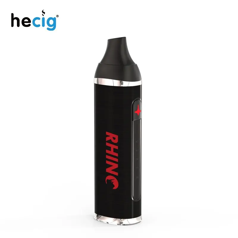 

hecig dry Rhino vaporizer herbal vaporizer vapor box mod vaporizador dry herb vape dry weed vaporizer herbal e cigarettes