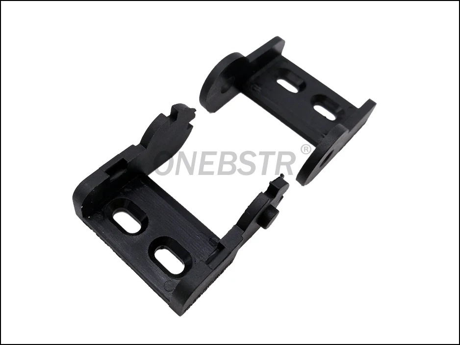 JFLO One Pair of 15x30mm Drag Chain Connectors Plastic Towline End Joints Fitting Wire Carrier Cable Drag Chain 11