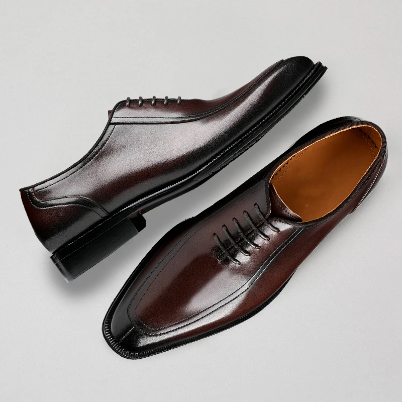Designer Preto Homens Hommes Chaussures up Projeto Sapatos En brown Luxo Cuir Lace Homem Couro Mycolen De Botas Flats Macio Fundo SwUSBd