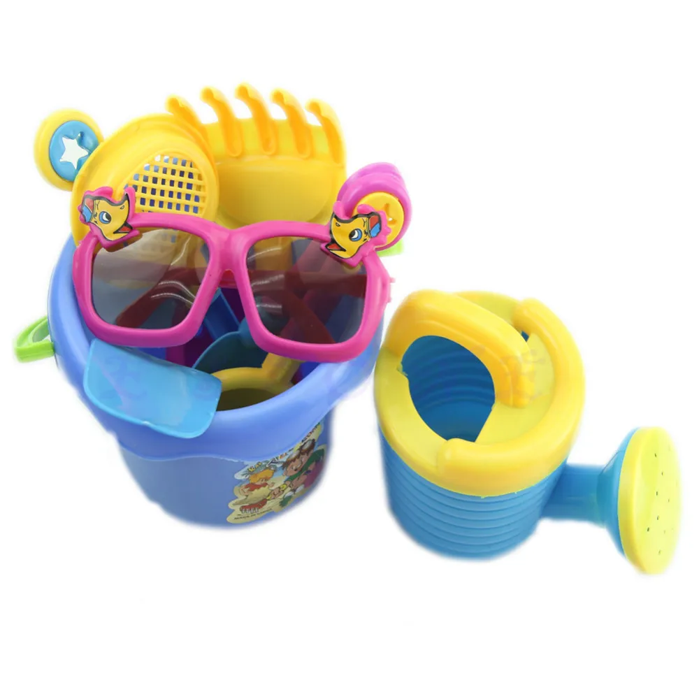 9 шт./компл. пляжная Песочная игрушка Лопата игрушки для манежа для детей водная пластиковая игрушка набор детский живой Boneca para meninas