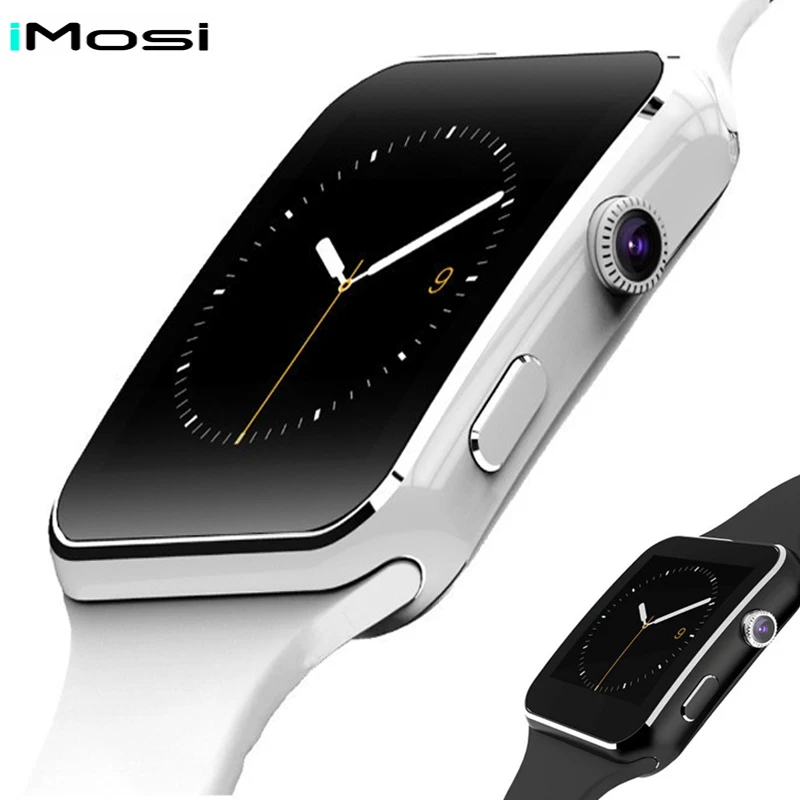 

X6 Smart Watch with Camera Touch Screen Support SIM TF Card Bluetooth Smartwatch for iPhone Xiaomi Android Phone