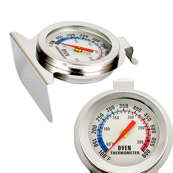 Stainless Steel Oven Cooker Thermometer Temperature Gauge Tester 0 300C