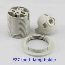 DIY винтажный светильник ing аксессуары держатель лампы/Цоколь/разъем e27 винтовое крепление для настольной лампы подвесной светильник 10 шт/Лот