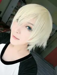 Mcoser Мультфильм стильная женская обувь Стиль термостойкие Durarara-Masaomi Кида Косплэй костюм парик