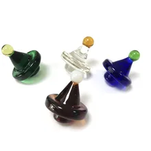 OD 28 мм/24 мм Универсальная цветная однотонная цветная стеклянная кварцевая крышка карбюратора НЛО для кварцевых тепловых гвоздей 0B