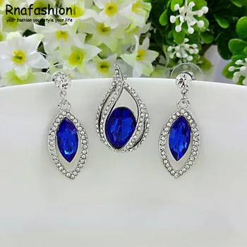 

Jewelry Sets Necklace and Stud Earring White Bridal Wedding Jewelry Sets Nickel Free African Costume Jewelry Set For Women