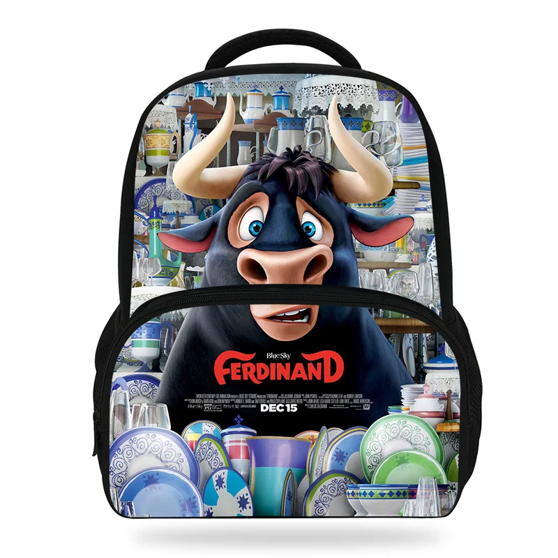 Детские рюкзаки с принтом Ferdinand школьные сумки для девочек подростков
