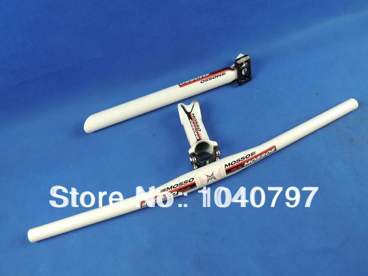 white mtb handlebars