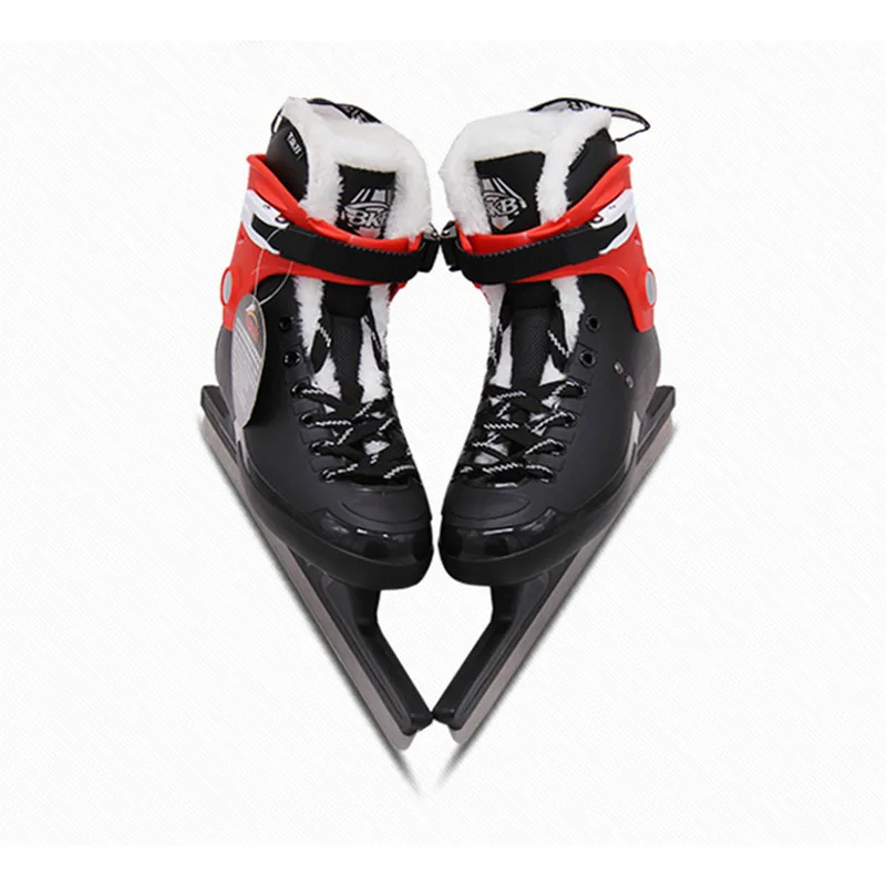 الكبار الطفل الجليد الكرة شفرة تزلج Patines سرعة أحذية الجليد تزلج الخدع أحذية المهنية زهرة سكين هوكي الجليد زلاجات ثلجية ID07
