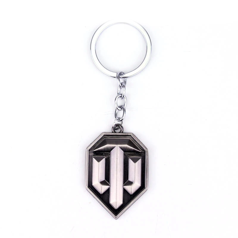 Dongsheng Wot Game World Of Tanks Portachiavi Tanks Portachiavi Cool Accessori Gioielli Regalo All'Ingrosso Per Uomo Fidanzato