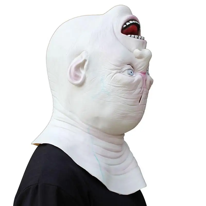2 шт. маска для косплея с переворачивающейся головкой потрясающая страшная Маска для костюма страшная маска для всех ласточков вечерние
