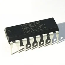 10 шт./лот PCF8574P DIP16 PCF8574 DIP пульт дистанционного управления 8-битный I/O расширения I2C автобус