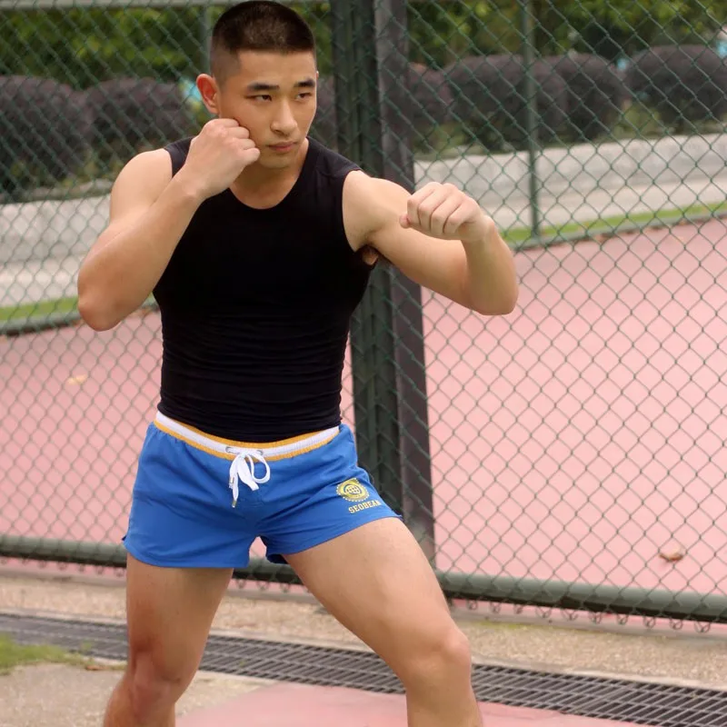 Breathable quick-drying men leisure sports pants basketball athletic gym running loose Hot Pants sexy and sunshine -