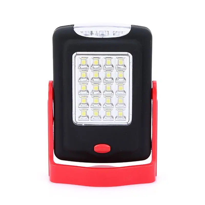 

AKDSteel 3 Modes Portable Super bright 20+3 LED Outdoor Hook Lighting Led Flashlight Emergency Torch Work Light Lamp with Magnet