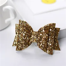 3.5 glitter glitter glitter ouro feminino bebê menina glitter cabelo arco crianças hairpins grampo de cabelo para crianças acessórios de cabelo da criança headwear