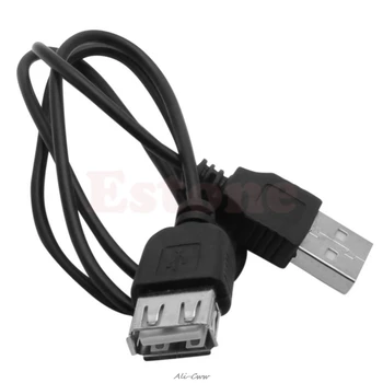 

Black USB 2.0 Male to Female Extension Extend Cable Cord New
