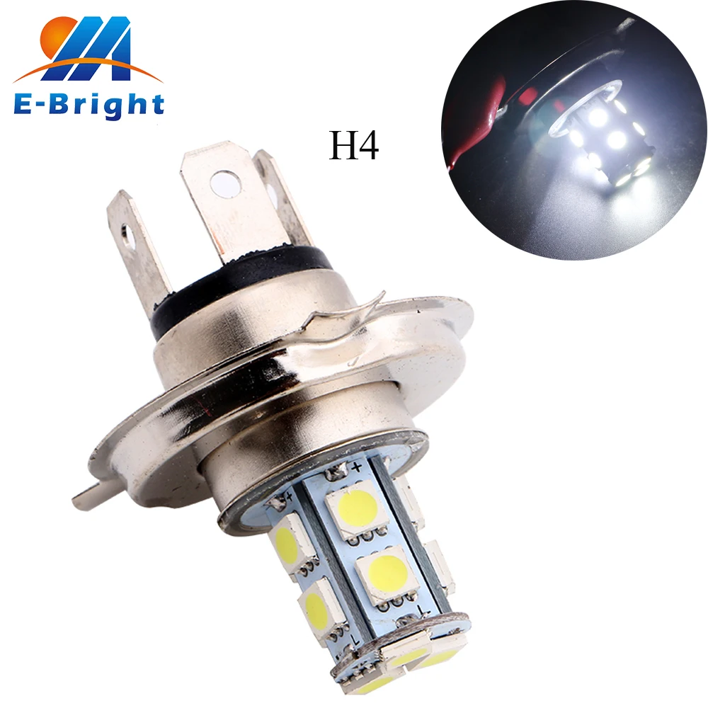 

4PCS Auto Led Bulbs 5050 13 SMD 12V White 8000K 9005/HB3 9006/HB4 H1 H3 H4 H7 H11 Car Front Fog Lamps Headlight Free Shipping