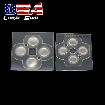 

2 Pieces Replacement Function & Cross keys Metal conductive paste Repair Parts Film Metal Patch for Nintendo 3DS