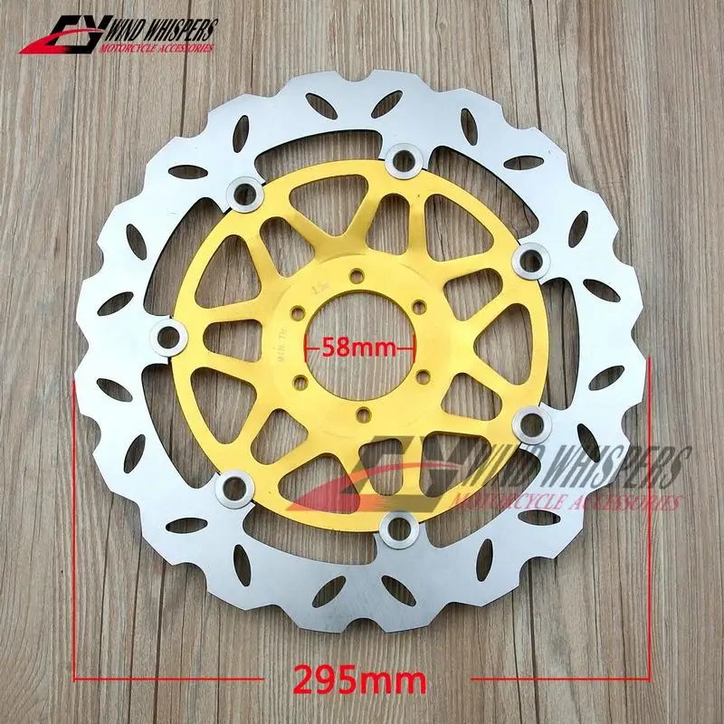 Motorcycle flower Front Brake Disc Rotor For Honda RS125 RS250 GP Racing CB400N CBR400 NC23 NC29 RVF400 NC35 VFR400 NC30