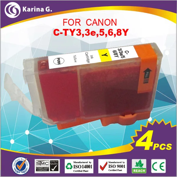 7PK весь набор дополнительных один черный принтер картридж для canon ip6000D I905D I950 I965 I990 I9100 BCI-6BK BCI6 C/M/Y BCI-6PM BCI-6PC