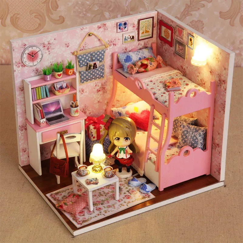 

Diy house, manual assembly model house, house building toys,cute room,Model toys, romantic birthday gifts, creative gift