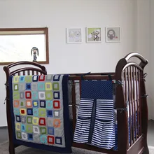 5 шт. дизайн и OEM обслуживание 6 шт. детская кроватка из хлопка для маленьких мальчиков от китайского поставщика