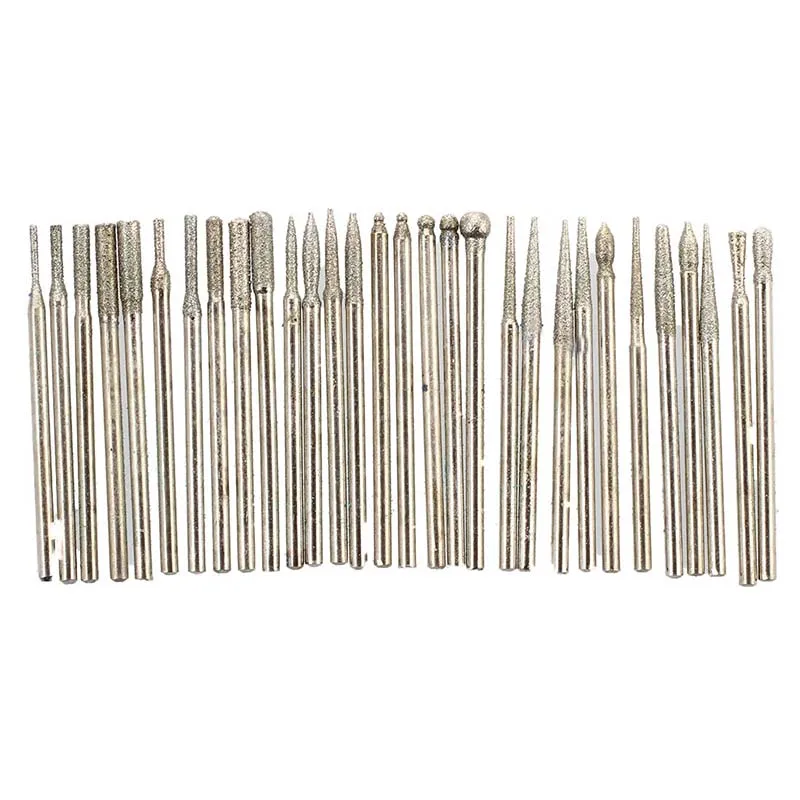 BMBY-30Pcs 2,3 мм алмазные сверла для ногтей