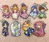 Porte-clés en caoutchouc de dessin animé kinmoto SAKURA, captor SAKURA Tomoyo Daidouji ► Photo 2/2