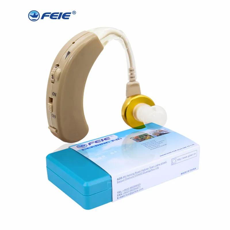 

Hearing Aid Mini High-Low Tone for Older People Behind Ear Deaf Headphone best selling health products S-520 Free Shipping